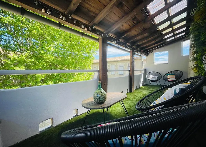 Maison Petit Arago Avec Roof Terrace Et Parking Prive