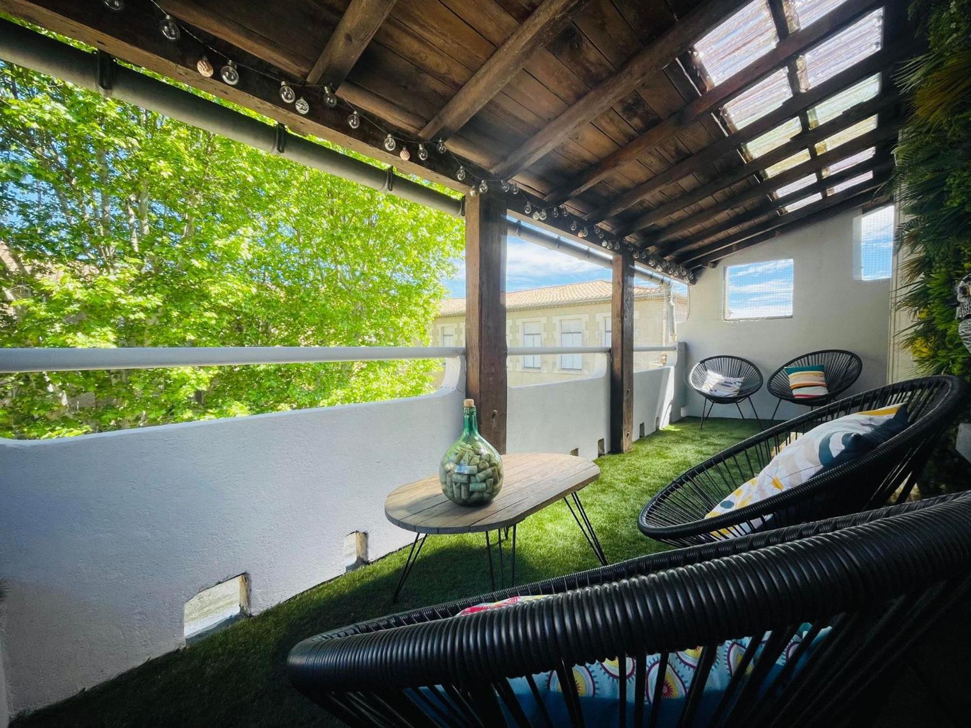 Maison Petit Arago Avec Roof Terrace Et Parking Prive Carcassonne